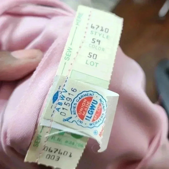 Dance Allure Vintage 70s Cottage Core lace long dress. NWT  Blush Rose. … - Picture 9 of 14